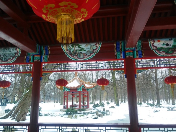 Espaço chinês no parque ~Chinese part