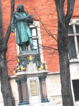 Copernicus's statue